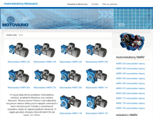 Tablet Screenshot of motoreduktory.com